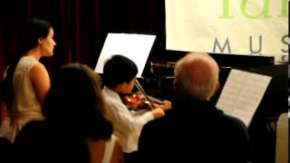 7 years old Immanuels Violin Recital 2013 [upl. by Amato]