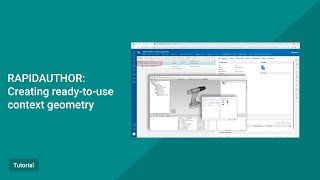 RapidAuthor Tutorial Creating readytouse context geometry [upl. by Martel72]