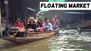 Damnoen Saduak Floating Market el mejor Mercado Flotante de Bangkok  Tailandia 5 [upl. by Thgiwed782]