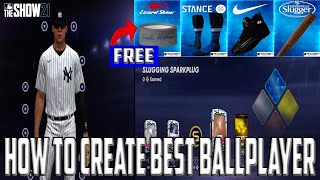 HOW TO MAKE THE BEST BALLPLAYER  ARCHETYPES PERKS amp EQUIPMENT MLB The Show 21 Diamond Dynasty [upl. by Wain]