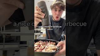 Making pizza into NACHOS pizza youtube trending food youtubeshorts funny cooking [upl. by Haldan423]