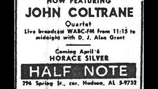 John Coltrane Quartet Half Note April 2 1965 [upl. by Eivets]