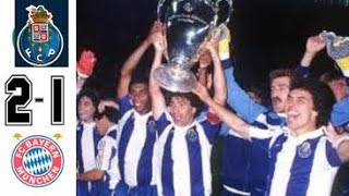 Porto 21 Bayern Munich Matthäus Brehme ●1987 European Cup Final Extended Goals amp Highlights [upl. by Gall]