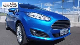 Ford New Fiesta EcoBoost  Release  NoticiasAutomotivascombr [upl. by Alyek]