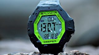 Salvimar Deeper Freediving Watch Review [upl. by Nered]