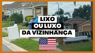 O QUE TINHA NO LIXO DA VIZINHANÇA AQUI DOS ESTADOS UNIDOS [upl. by Everara199]