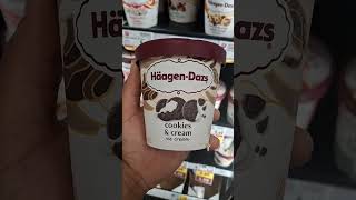 Bout to try this HäagenDazs Cookies and Cream for the first time I know its about to hit 😋 [upl. by Ayimat224]