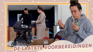 Kinderwagen in elkaar zetten spullen uitzoeken amp heel veel babywasjes doen 🧸  Vlog 482 [upl. by Tiemroth101]