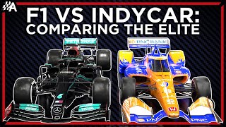 IndyCar vs Formula 1 car Technical Comparison [upl. by Nyliuqcaj]