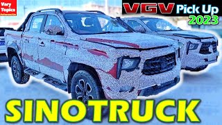 Nueva VGV Sinotruck 2023 otra Pick Up China 🇨🇳 Doble Cabina  Vary Topics [upl. by Yrbua]