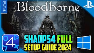 ShadPS4 Emulator  SetupSettings amp Bloodborne Gameplay PS4 Emulator For PC [upl. by Immot]