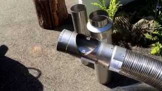 Chimney Liners Stainless Steel Components Flexible Kit Wood Stoves Explained [upl. by Aenahs]