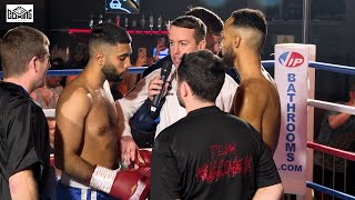 Lewis Mullineux v Naeem Ali at the Grand Central Hall on VIPs show in Liverpool 9170224 [upl. by Yasdnil]