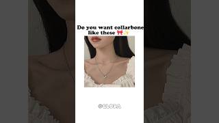 Simple Exercise For Beautiful Looking Collarbone 🎀✨ [upl. by Adamina]