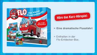 Flo das kleine Feuerwehrauto  Eine dramatische Flussfahrt komplette Geschichte [upl. by Alejandrina350]