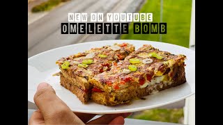 Omelette bomb  unique and yummiest breakfast  recipes by Miss Food Mood [upl. by Amaral561]