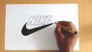 How to Draw the Nike Logo [upl. by Alohs645]