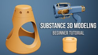 Substance 3D Modeler  Getting Started for Beginner [upl. by Eerihs442]