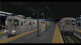 OpenBVE Release TFO NYC MTA 6 TFO Pelham Bay Park  Brooklyn Bridge [upl. by Ehtylb501]