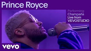 Prince Royce  Champaña Live Performance  Vevo [upl. by Luhey543]