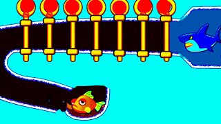 save the fish  pull the pin level android game save fish pull the pin  Mobile Game [upl. by Airun]