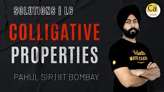 Solutions L6  Colligative Properties  JEE amp NEET 2021  Class 12 Chemistry  Pahul Sir [upl. by Notsirt]