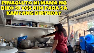 MAMA PINAGLUTO NIYA SI VGS KIM NG BIKO PARA SA KAARAWAN NYA AT NAGTABI DIN PARA KAY TITA ELLIESSE [upl. by Thirzi]