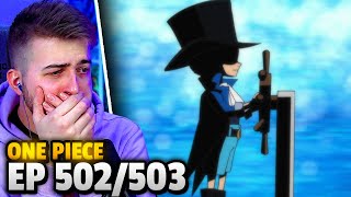 SABO NOOOO😭One Piece Episode 502 amp 503 Reaction [upl. by Tloh11]