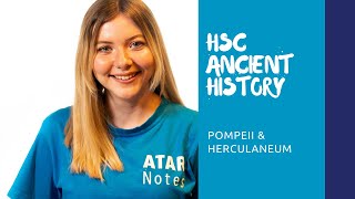 HSC Ancient History  Pompeii amp Herculaneum [upl. by Nacim]