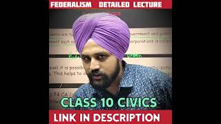 Decentralisation class10 civics detailed lecture link in description cbseboards [upl. by Mose]