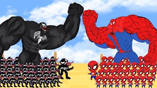 999 SPIDERMAN vs Evolution of Venom  The New Empire  Who Is The King Of Super Heroes [upl. by Eladnar]