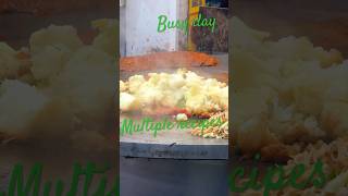 Busy day in a seashore shop paavbhaji chawmein potatoroll [upl. by Linoel]