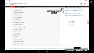 FIFA 22 Kapak Yıldızı Kim Olmalı Mesut Özil Var Oy Verin Link Açıklamalar Kısmında [upl. by Anerahs]