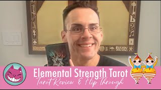 Elemental Strength Tarot Review and Flipthrough [upl. by Monaco206]