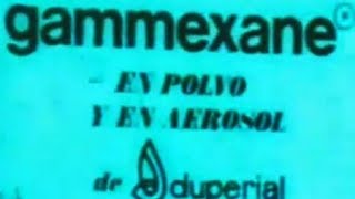 Publicidad 60s Insecticida Gammexane 1966 Argentina [upl. by Kaliope]