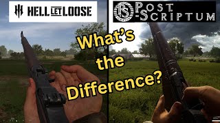 The REAL Differences Between Hell Let Loose amp Squad 44 Post Scriptum [upl. by Idolem282]