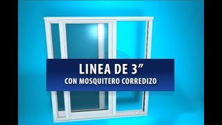 Como Instalar un Mosquitero Corredizo linea 3quot de Perfiletto San Luis Potosí [upl. by Varden]