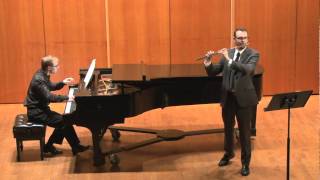 Daniel Sharp Boehm Grand Polonaise op16 for flute and piano [upl. by Franz]