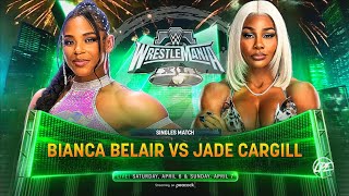 FULL MATCH  Bianca Belair Vs Jade Cargill at WrestleMania XL [upl. by Theo]