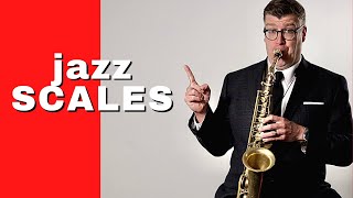 Jazz Scales on Sax part 1 [upl. by Enrev]