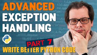 Exception Handling Tips in Python ⚠ Write Better Python Code Part 7 [upl. by Bil]