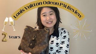 Louis Vuitton Odeon PM Review 2 Years Later MZLmeetslife [upl. by Wendye706]