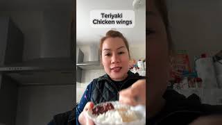 Own version Teriyaki Chicken Wings food cooking anewdayinthelife followers Nikkijac [upl. by Okoyik689]