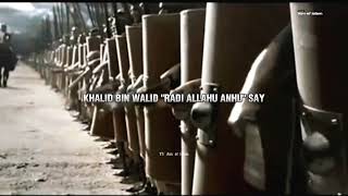 Golden Words of Khalid Bin Walid RA  Battle of Yarmuk  Warriors of Islam [upl. by Averat]