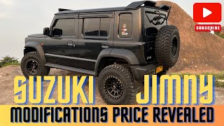 Suzuki Jimny Modifications review amp prices revealed 💰  DGS13 suzukijimny [upl. by Vey]