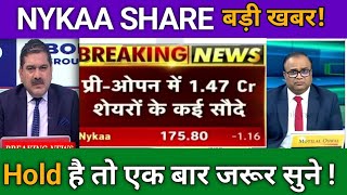 nykaa share latest news  nykaa share price target  nykaa share news today [upl. by Claudine]