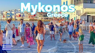 Mykonos Greece 🇬🇷  A Playground for the Rich and Famous  4K 60fps HDR Walking Tour [upl. by Onida]