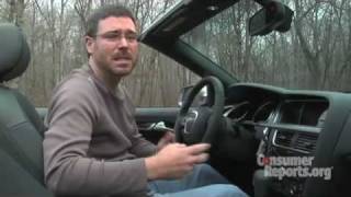 Audi A5 Convertible Review  Consumer Reports [upl. by Burkhardt856]