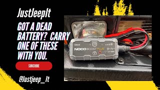 How to jump start a car battery using your NOCO Boost jump pack [upl. by Hadsall]