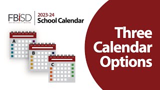 202324 School Calendar Options Survey [upl. by Wash]